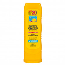 101050 (Ф-105) Молочко защитное для загара SPF 20. Водосто...
