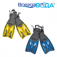 BBF509 ВсегдаВОДА Ласты детские р27-31 застежка, 12шт/кор