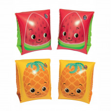 32042 Bestway Нарукавники надувные Фрукты, 3-6 лет,25х15см...